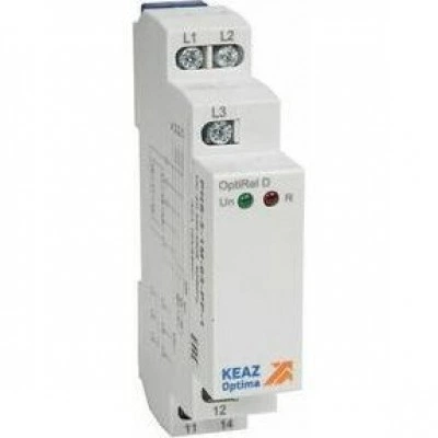 Реле контроля фаз OptiRel D PHS-3-1M-03-PP-1 чередования обрыва фаз 3Ф 1СО Реле контроля фаз OptiRel D PHS-3-1M-03-PP-1 чередования обрыва фаз 3Ф 1СО