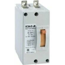 Выключатель автоматический ВА21-29-220010-50А-3Iн-440DC-У3-КЭАЗ