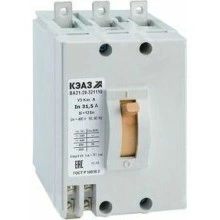 Выключатель автоматический ВА21-29-321110-0,6А-1,5Iн-400AC-У3-КЭАЗ