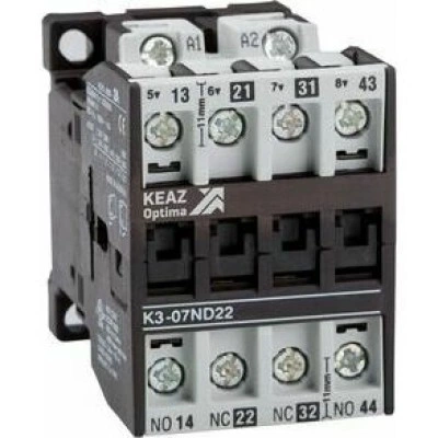 Контактор релейный OptiStart K3-07ND40-400AC Контактор релейный OptiStart K3-07ND40-400AC