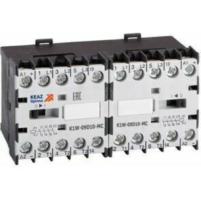 Мини-контактор реверсивный OptiStart K1W-09D01-MC-24AC/DC Мини-контактор реверсивный OptiStart K1W-09D01-MC-24AC/DC