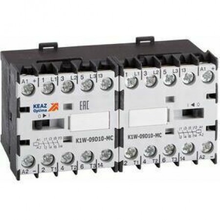 Мини-контактор реверсивный OptiStart K1W-09D01-MC-230AC-VS Мини-контактор реверсивный OptiStart K1W-09D01-MC-230AC-VS