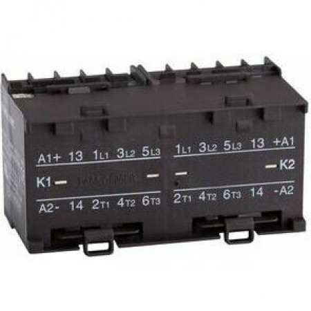 Мини-контактор реверсивный OptiStart K1W-09L01-MC-24AC/DC Мини-контактор реверсивный OptiStart K1W-09L01-MC-24AC/DC
