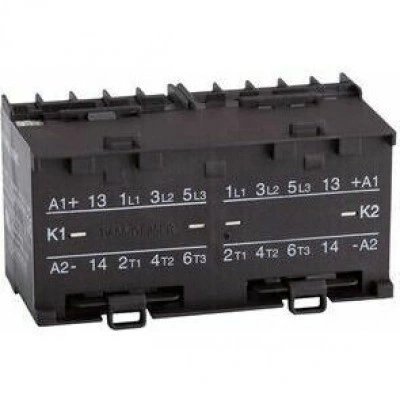Мини-контактор реверсивный OptiStart K1W-09L10-MC-24AC/DC