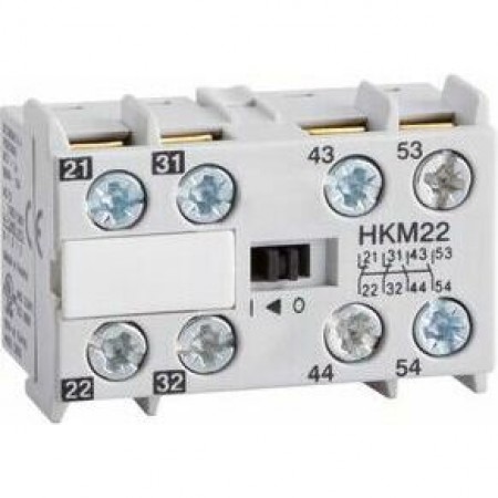 Блок контактов вспомогательный OptiStart HKM22 Блок контактов вспомогательный OptiStart HKM22