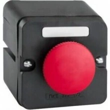Пост кнопочный ПКЕ 222-1-У2-IP54 (красный гриб) (2НО)