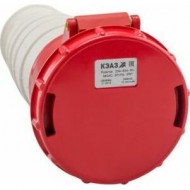Розетка кабельная 234-63А-6h-380AC-3P+PE-IP67