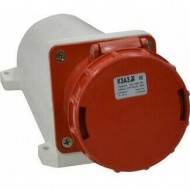 Розетка для монтажа на поверхность 135-63А-6h-380AC-3P+PE+N-IP67