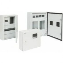 Корпус металлический ЩУРн-ПРО-1х2-МП/7-415х370х147-IP66-УХЛ1 (1фх2 счетчика на МП с окном учета, 7 модулей, ПРО)-КЭАЗ