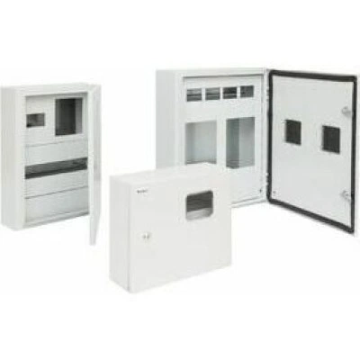 Корпус металлический ЩУРн-ПРО-1-МП/4-292х353х137-IP66-УХЛ1 (с окном учета,1ф счетчик на МП, 4 модуля, ПРО)-КЭАЗ
