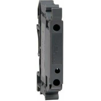 Клемма для предохранителей OptiClip TB-4-HESI-(5x20)-6,3A-(0,5-6)-черный Клемма для предохранителей OptiClip TB-4-HESI-(5x20)-6,3A-(0,5-6)-черный