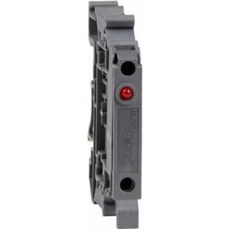 Клемма для предохранителей с индикатором OptiClip TB-4-HESILED-24V-(5x20)-6,3A-(0,5-6)-черный Клемма для предохранителей с индикатором OptiClip TB-4-HESILED-24V-(5x20)-6,3A-(0,5-6)-черный