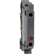 Клемма для предохранителей с индикатором OptiClip TB-4-HESILED-60V-(5x20)-6,3A-(0,5-6)-черный