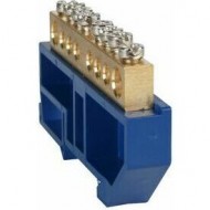Шина нулевая с изолятором OptiKit BB-D-PE-DIN-22-8х12-желтый