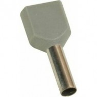 Наконечник штыревой втулочный под два провода НШвИ2 OptiKit T-Shv2-PVC- 2,5-10(100шт)