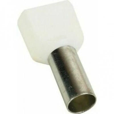 Наконечник штыревой втулочный под два провода НШвИ2 OptiKit T-Shv2-PVC- 10-14(100шт)