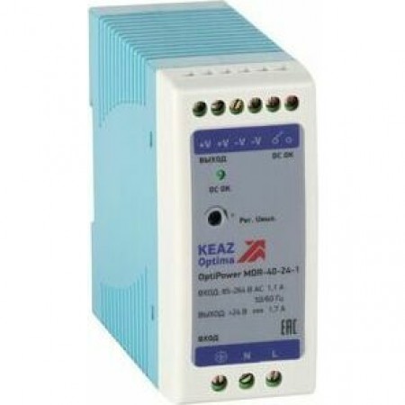 Блок питания OptiPower MDR-40-24-1 Блок питания OptiPower MDR-40-24-1