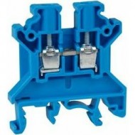 Клемма проходная винтовая OptiClip CTS-2,5-I-BU-24A-(0,2-2,5)-синий