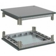 Комплект, крыша и основание, для оцинкованных шкафов OptiBox M, 600x600 мм