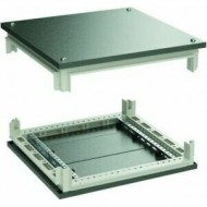 Комплект, крыша и основание для окрашенных шкафов Optibox M, 400x400 мм