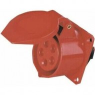 Розетка фланцевая 325-32А-6h-380AC-3P+PE+N-IP44