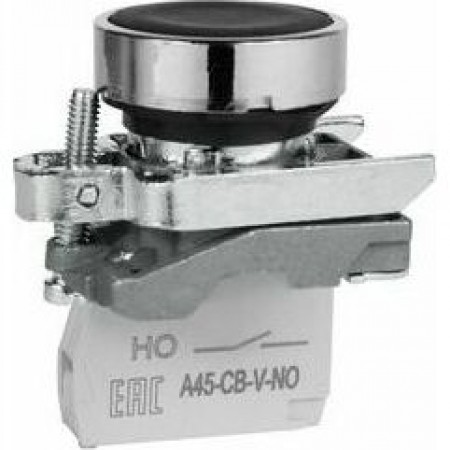 Кнопка OptiSignal D22 C4-P-210 черная металл 1НО XB4BA21 Кнопка OptiSignal D22 C4-P-210 черная металл 1НО XB4BA21