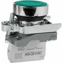 Кнопка OptiSignal D22 C4-P-310 зеленая металл 1НО XB4BA31