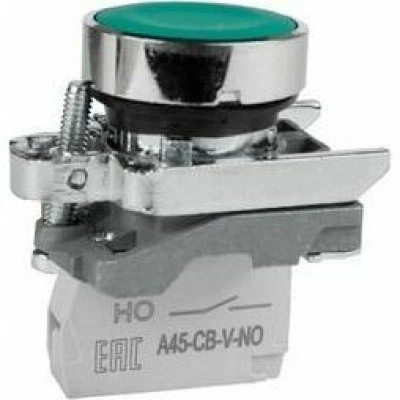 Кнопка OptiSignal D22 C4-P-310 зеленая металл 1НО XB4BA31 Кнопка OptiSignal D22 C4-P-310 зеленая металл 1НО XB4BA31