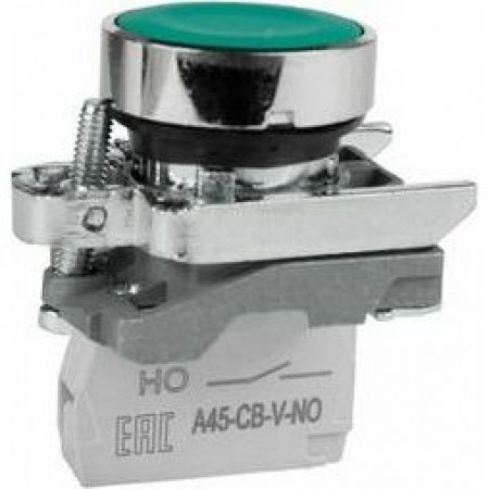 Кнопка OptiSignal D22 C4-P-310 зеленая металл 1НО XB4BA31 Кнопка OptiSignal D22 C4-P-310 зеленая металл 1НО XB4BA31
