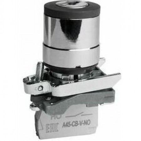 Переключатель OptiSignal D22 C4-SK-21 с ключем 2 положения металл 1НО XB4BG21 Переключатель OptiSignal D22 C4-SK-21 с ключем 2 положения металл 1НО XB4BG21