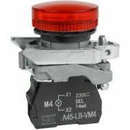 Сигнальная лампа OptiSignal D22 C4-L-M4 красная металл 230-240VAC XB4BVM4