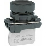 Кнопка OptiSignal D22 C5-P-210 черная пластик 1НО XB5AA21