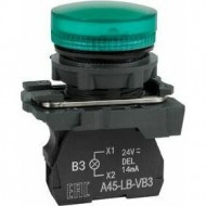 Сигнальная лампа OptiSignal D22 C5-L-B3 зеленая пластик 24VAC/DC XB5AVB3
