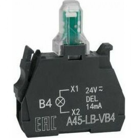 Световой блок OptiSignal D22 A45-LB-VB4 красный 24VACDC ZBVB4 Световой блок OptiSignal D22 A45-LB-VB4 красный 24VACDC ZBVB4