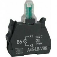 Световой блок OptiSignal D22 A45-LB-VB6 синий 24VACDC ZBVB6