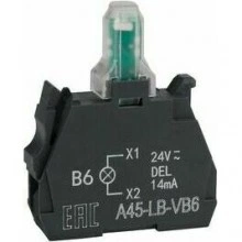 Световой блок OptiSignal D22 A45-LB-VB6 синий 24VACDC ZBVB6