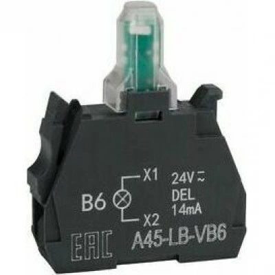 Световой блок OptiSignal D22 A45-LB-VB6 синий 24VACDC ZBVB6 Световой блок OptiSignal D22 A45-LB-VB6 синий 24VACDC ZBVB6