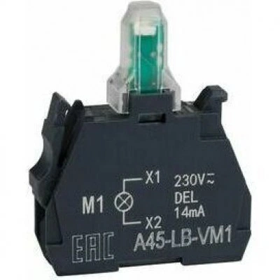 Световой блок OptiSignal D22 A45-LB-VM1 белый 230-240VAC ZBVM1 Световой блок OptiSignal D22 A45-LB-VM1 белый 230-240VAC ZBVM1