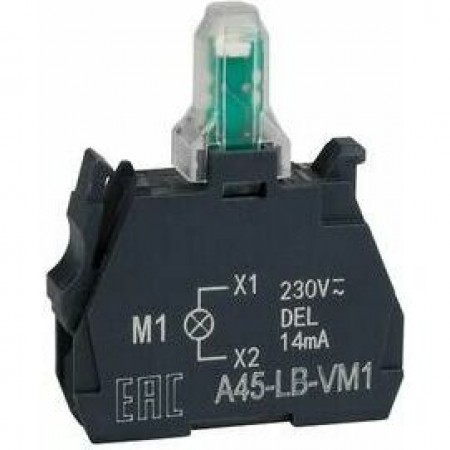 Световой блок OptiSignal D22 A45-LB-VM1 белый 230-240VAC ZBVM1 Световой блок OptiSignal D22 A45-LB-VM1 белый 230-240VAC ZBVM1