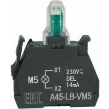 Световой блок OptiSignal D22 A45-LB-VM5 желтый 230-240VAC ZBVM5
