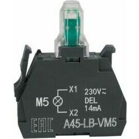 Световой блок OptiSignal D22 A45-LB-VM5 желтый 230-240VAC ZBVM5 Световой блок OptiSignal D22 A45-LB-VM5 желтый 230-240VAC ZBVM5