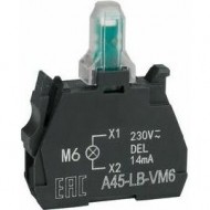 Световой блок OptiSignal D22 A45-LB-VM6 синий 230-240VAC ZBVM6