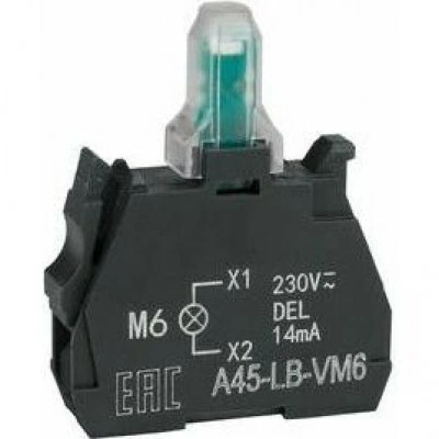Световой блок OptiSignal D22 A45-LB-VM6 синий 230-240VAC ZBVM6 Световой блок OptiSignal D22 A45-LB-VM6 синий 230-240VAC ZBVM6