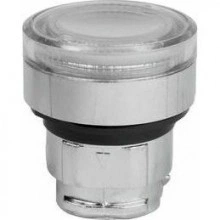 Головка кнопки OptiSignal D22 A4-PL-1 с подсветкой белая металл ZB4BW313