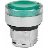 Головка кнопки OptiSignal D22 A4-PL-3 с подсветкой зеленая металл ZB4BW333