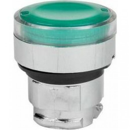 Головка кнопки OptiSignal D22 A4-PL-3 с подсветкой зеленая металл ZB4BW333 Головка кнопки OptiSignal D22 A4-PL-3 с подсветкой зеленая металл ZB4BW333