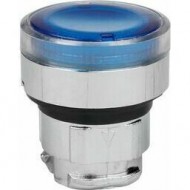 Головка кнопки OptiSignal D22 A4-PL-6 с подсветкой синяя металл ZB4BW363