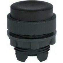 Головка кнопки OptiSignal D22 A5-PJ-2 с выступ толк черная пластик ZB5AL2