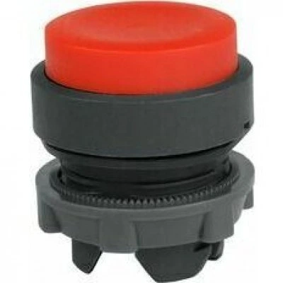 Головка кнопки OptiSignal D22 A5-PJ-4 с выступ толк красная пластик ZB5AL4