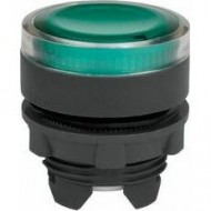 Головка кнопки OptiSignal D22 A5-PL-3 с подсветкой зеленая пластик ZB5AW333